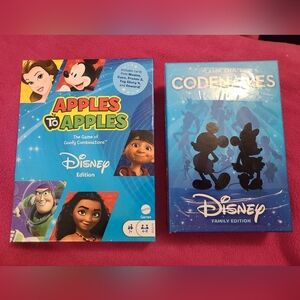 Disney Codenames & Disney Apples to Apples - Both Excellent condition